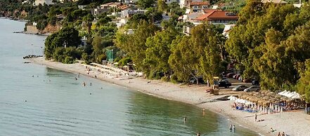 Seafront Pouletis Family Drosoula Gem With Pool