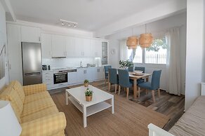 Seafront Pouletis Family Sunset Gem With Pool