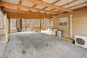 7 Mi to Lake Chatuge: Creekside Cabin w/ Decks!