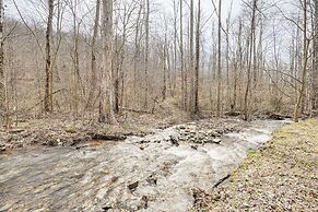 7 Mi to Lake Chatuge: Creekside Cabin w/ Decks!
