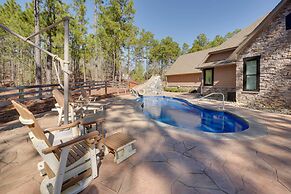 Fire Pit + Patio: Spacious Southern Pines Retreat