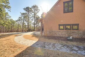 Fire Pit + Patio: Spacious Southern Pines Retreat