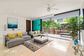 2 Br. Luminous and Spacious Pool View Apt