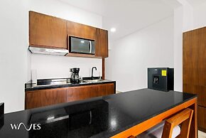 Spacious Loft W/garden View Pool + Jacuzzi GYM