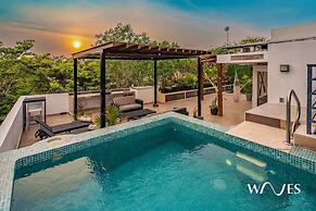 Great Located Spacious 2 BR Apartment With Amazing Terrace by Waves Ma