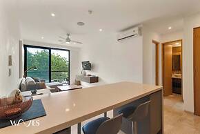 Luminous 1 Br. Steps Away From the Beach