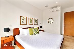 Luminous 1 Br. Steps Away From the Beach
