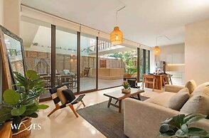 2 Br. With Stunning Private Pool in Aldea Zama