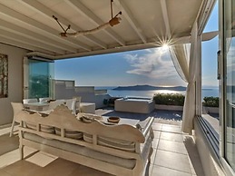 Sunset View Villa Santorini With Outdoor Jacuzzi