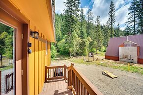 Yakima River Access & Deck: Cle Elum Cabin!