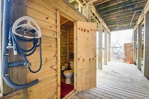 Near Surfside Jetty County Park: Home w/ Deck!