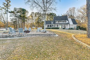 Waterfront Home w/ Dock on Lake Gaston!