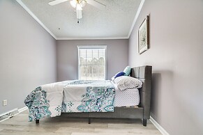 8 Mi to Jordan Lake: Spacious New Hill Home