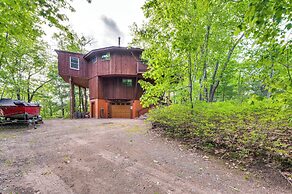 Dock & Beach Access: Scenic Lake Ossipee Cabin!