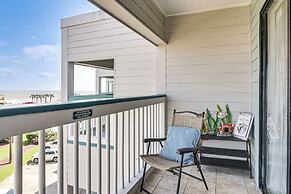 Walk to Galveston Beach: Condo w/ Ocean Views!