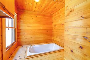 < 1 Mi to Spearhead ATV Trails: Cabin w/ Deck!