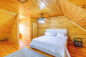 < 1 Mi to Spearhead ATV Trails: Cabin w/ Deck!