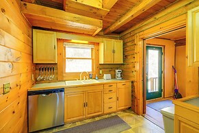 < 1 Mi to Spearhead ATV Trails: Cabin w/ Deck!