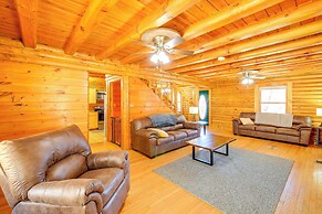 < 1 Mi to Spearhead ATV Trails: Cabin w/ Deck!