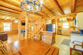< 1 Mi to Spearhead ATV Trails: Cabin w/ Deck!