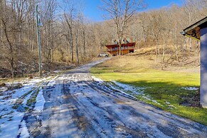 < 1 Mi to Spearhead ATV Trails: Cabin w/ Deck!
