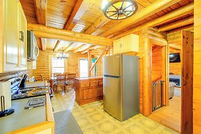 < 1 Mi to Spearhead ATV Trails: Cabin w/ Deck!