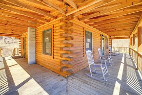 < 1 Mi to Spearhead ATV Trails: Cabin w/ Deck!