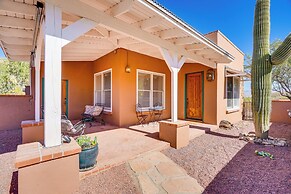 1 Mi to Saguaro NP: Charming Tucson Casita