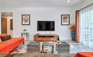 Orange Dream on the Water