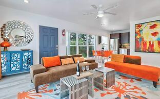 Orange Dream on the Water