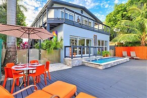 Orange Dream on the Water