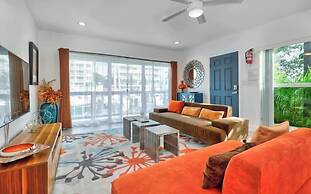 Orange Dream on the Water