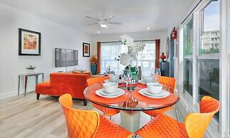 Orange Dream on the Water