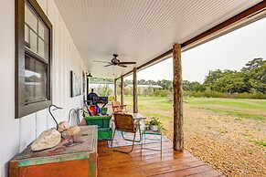 Large Yard + Pond: Fayetteville Rural Retreat