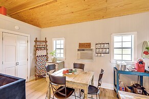 Large Yard + Pond: Fayetteville Rural Retreat