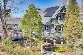 Game Room & Deck: Pet-friendly Lake Arrowhead Home