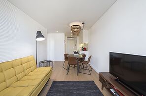 Downtown Bright Balcony Apartment by Vacationy