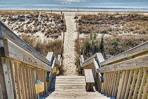 Walk to Beach: Emerald Isle Condo w/ Ocean View!