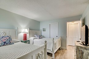 Walk to Beach: Emerald Isle Condo w/ Ocean View!