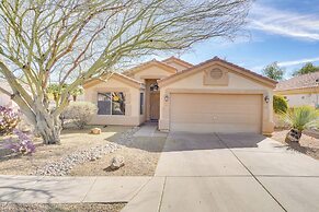 Patio & Yard: Tucson Home in Gated Community