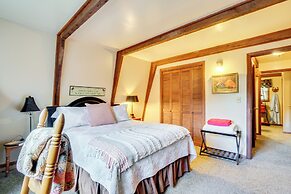 A-frame Cabin w/ Spacious Yard in Tellico Plains!