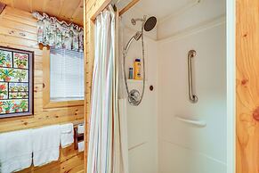 A-frame Cabin w/ Spacious Yard in Tellico Plains!