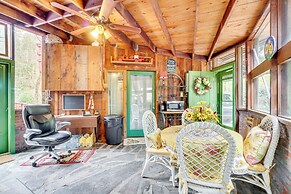 A-frame Cabin w/ Spacious Yard in Tellico Plains!