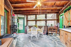 A-frame Cabin w/ Spacious Yard in Tellico Plains!