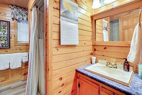 A-frame Cabin w/ Spacious Yard in Tellico Plains!