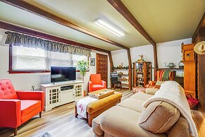 A-frame Cabin w/ Spacious Yard in Tellico Plains!