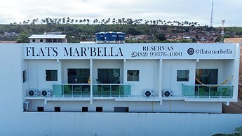 FLATS MAR'BELLA COM VARANDA, 100M PRAIA, PETFRIENDLY E ESTACIONAMENTO
