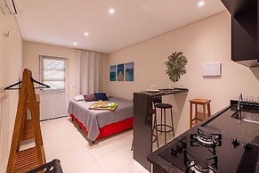 ESTUDIO MAR'BELLA 100M PRAIA, COM COZINHA E ESTACIONAMENTO