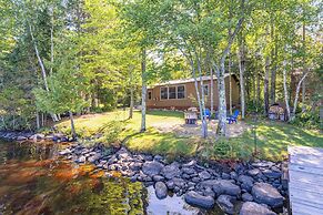 Lakefront Cabin on Lake Vermilion: Dock, Boat Lift