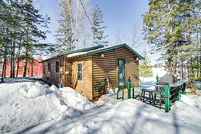 Lakefront Cabin on Lake Vermilion: Dock, Boat Lift